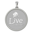 Sterling Silver Custom Pendant, 3/4" X 1.7mm Sterling Silver Custom Pendant, 3/4" X 1.7mm Sterli